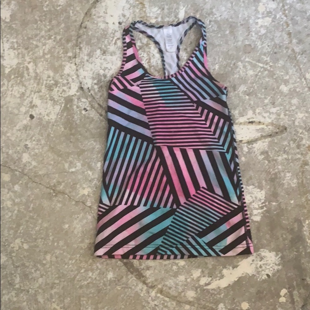multicolored tank top ivivva